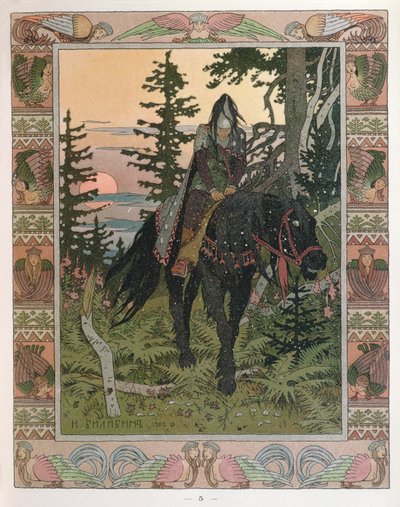 Il cavaliere nero, un episodio della fiaba russa 